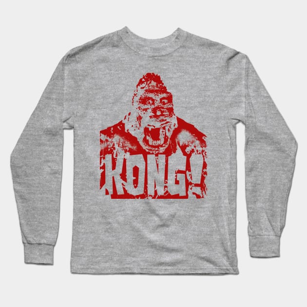 KONG! Long Sleeve T-Shirt by Wonderstuff